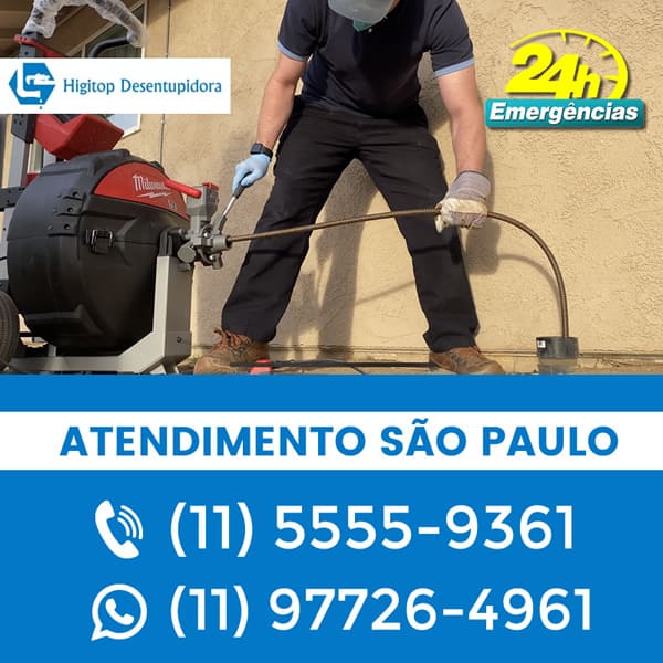desentupidora no Jardim Britânia